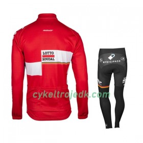 Cykeltøj Langærmet + Cykelbuks Lang Børn 2017 Lotto Soudal N001